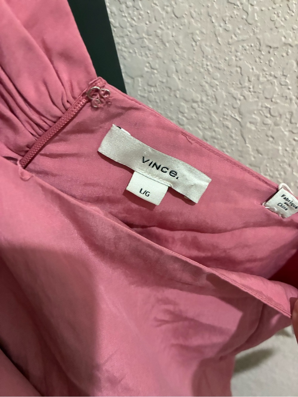 Vince Pink Midi Dress